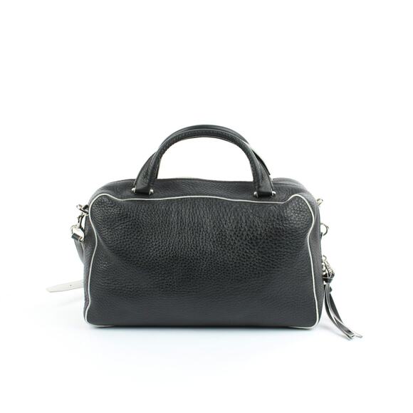 Coach Black Leather Satchel Bag - Picture 5 of 8
